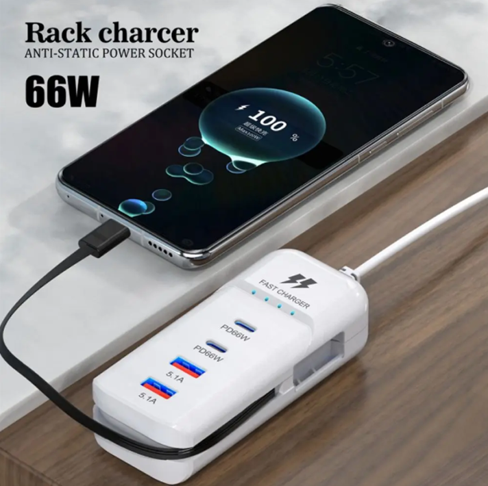 Chargeur Multi Fonction Intelligent - 1 an de garantie
