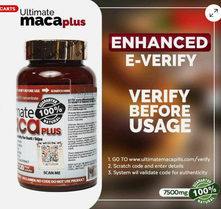 ULTIMATE Maca Fessier Plus - Gummies Prise de Formes
