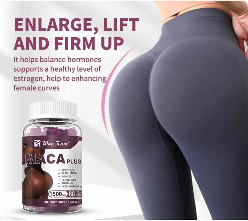 ULTIMATE Maca Fessier Plus - Gummies Prise de Formes