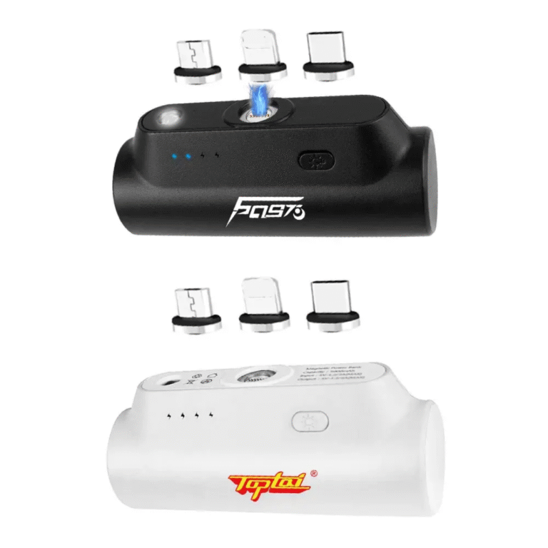 Mini Torche PowerBank Portable Universelle - 1 AN de Garantie
