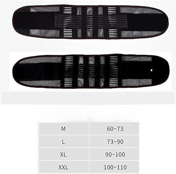 Ceinture de Soutien Lombaire pour Hommes et Femmes - 6 mois de garantie - NJ Market