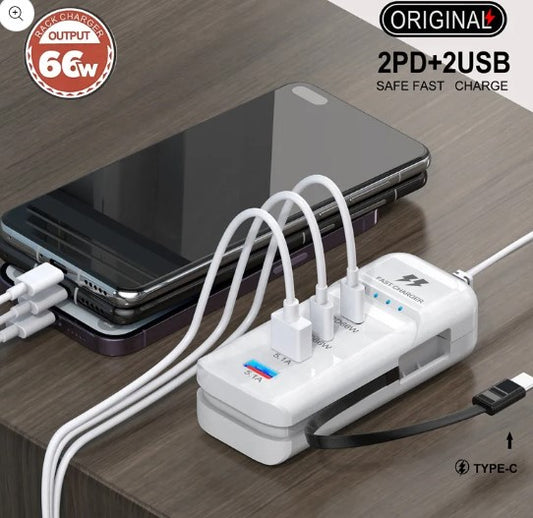 Chargeur Multi Fonction Intelligent - 1 an de garantie