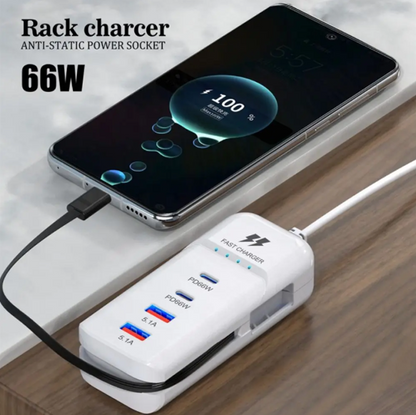 Chargeur Multi Fonction Intelligent - 1 an de garantie