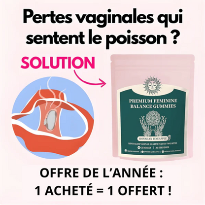 FLOYA Intima - Gummies Anti Odeurs & Équilibre intime