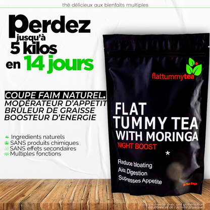 Thé Naturel Asiatique Ventre Plat + 2 Ebooks Offerts - Livraison Gratuite