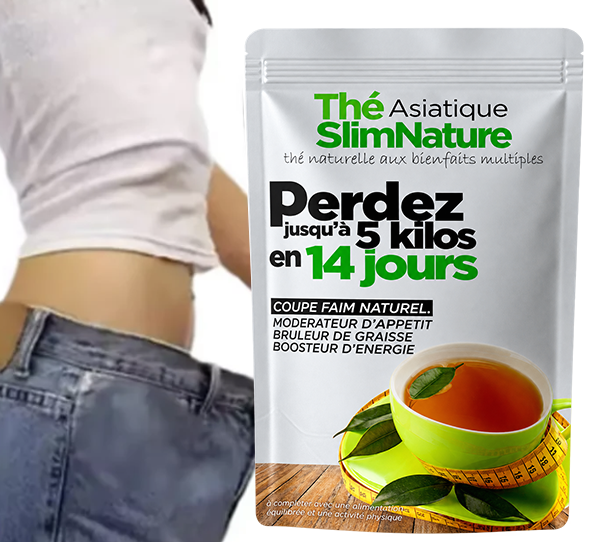 Thé Naturel Asiatique Ventre Plat + 2 Ebooks Offerts - Livraison Gratuite